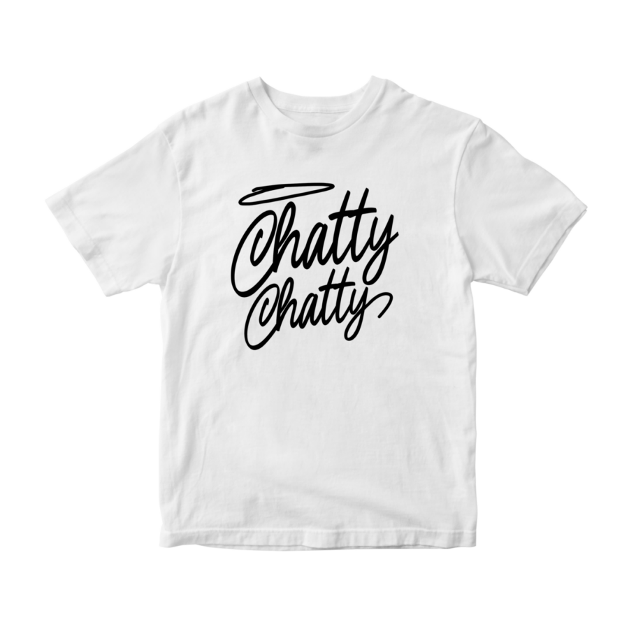 T-shirt CHATTY CHATTY white