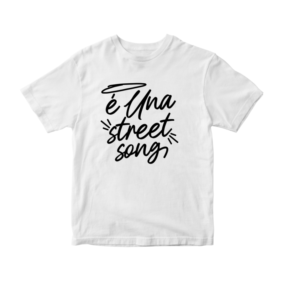 T-shirt STREET SONG white