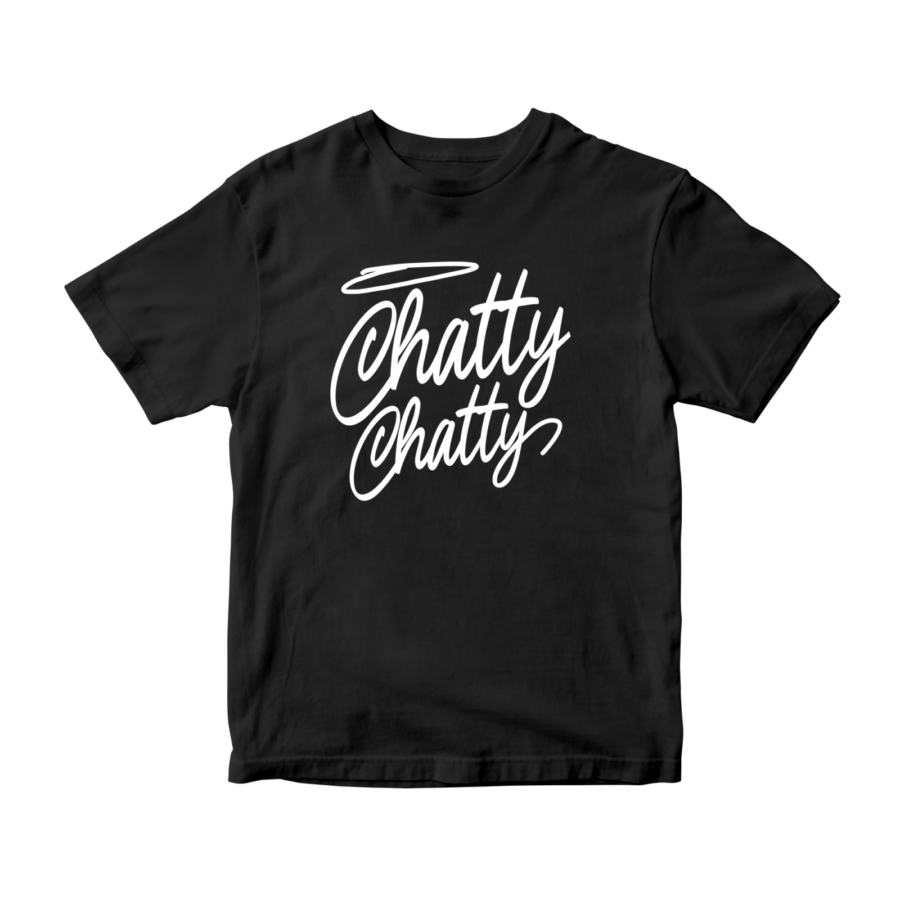 T-shirt CHATTY CHATTY black